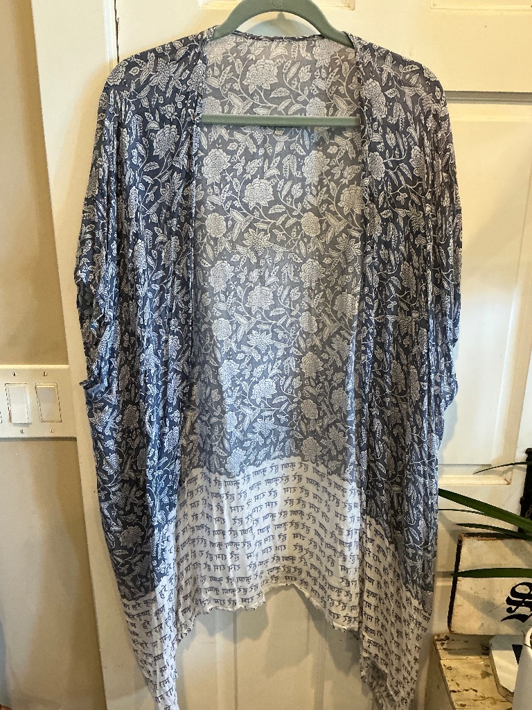 Work Market Boho Inspired Kimono Wrap! Lightweight